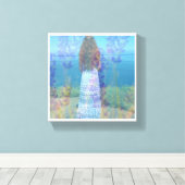 Impression de toile de mer Lavande (Insitu (Plancher de Bois))