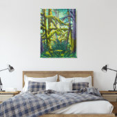 Impression de toile de paysage canadien de forêt (Insitu(Chambre))