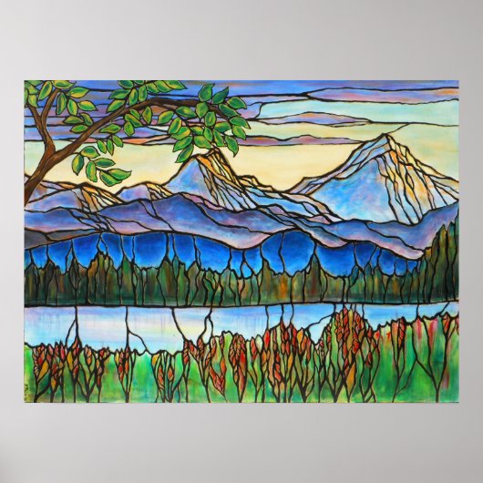 Impression de toile de paysage "One Fine Day" (Devant)