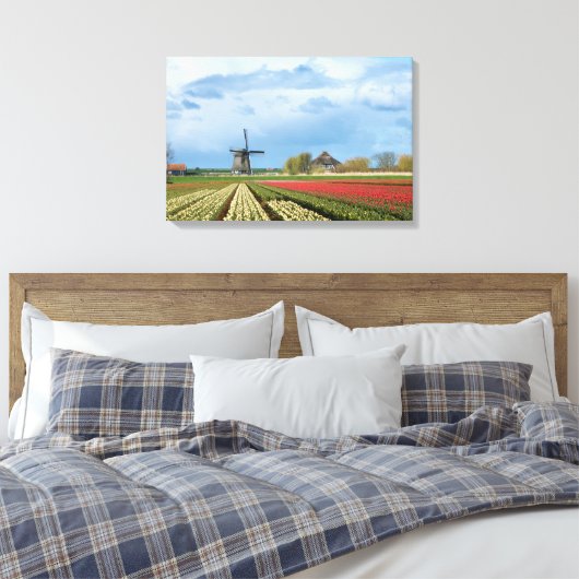 Impression de toile de paysage pour moulin à vent (Insitu(Chambre))