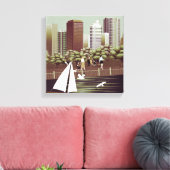 Impression de toile de paysage urbain (Insitu(Salon))