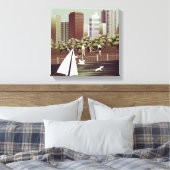 Impression de toile de paysage urbain (Insitu(Chambre))