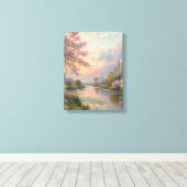 impression de toile de peinture impressionniste (Insitu (Plancher de Bois))