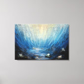 Impression de toile de sérénité sous-marine (Recto)