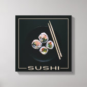 Impression de toile de sushi (Recto)
