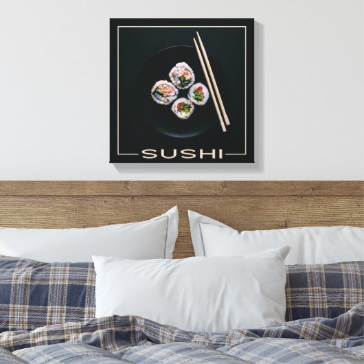 Impression de toile de sushi (Insitu(Chambre))