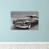 Impression de toile de voiture classique 1950 (Insitu (Plancher de Bois))
