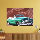 Impression de toile de voiture classique 1954 (Insitu(Salon))