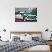 Impression de toile de voiture classique 1955 (Insitu(Chambre))
