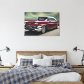 Impression de toile de voiture classique 1957 (Insitu(Chambre))