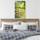 Impression de toile d'étang tranquille (Insitu(Chambre))