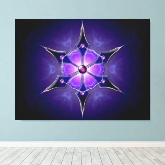 Impression de toile d'étoile froide (Insitu (Plancher de Bois))