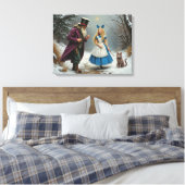 Impression de toile d'hiver Alice (Insitu(Chambre))