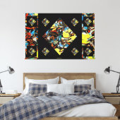 Impression de toile d'oeillet Abstraite avec rêve (Insitu(Chambre))
