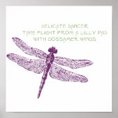 Impression de toile Dragonfly (Devant)