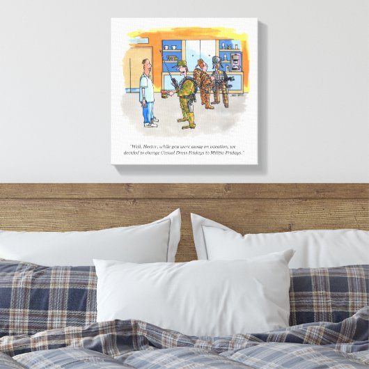 Impression de toile du vendredi de la milice (Insitu(Chambre))