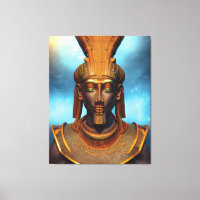 Impression de toile égyptienne Osiris