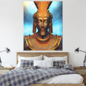 Impression de toile égyptienne Osiris (Insitu(Chambre))