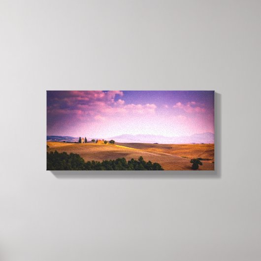 Impression de toile embouteillée - Paysage Italie (Recto)