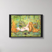 Impression de toile enrobée de sirène à la dérive  (Recto)