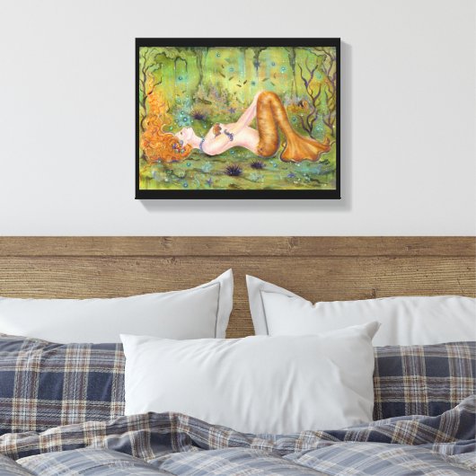 Impression de toile enrobée de sirène à la dérive  (Insitu(Chambre))