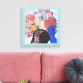 Impression de toile enroulée Faux (Insitu(Salon))