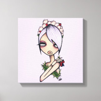 Impression de toile enveloppée NikkiFresh 12 po x 