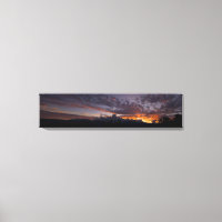 Impression de toile enveloppée Sierra Sunset