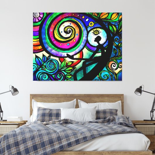 Impression De Toile Étendue À L'Esprit Infini (Insitu(Chambre))