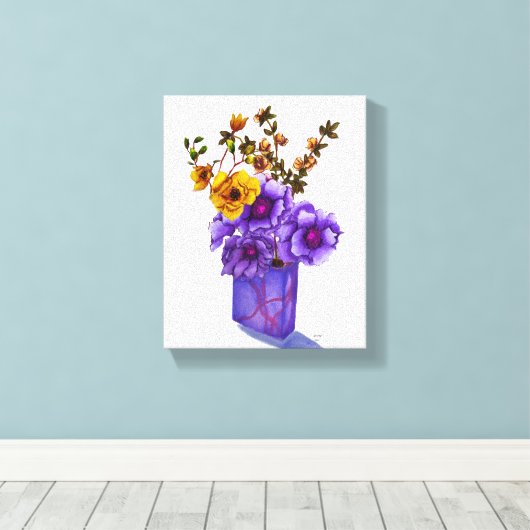 Impression de toile étirée (Insitu (Plancher de Bois))