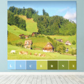 Impression de toile étirée (Insitu (Plancher de Bois))