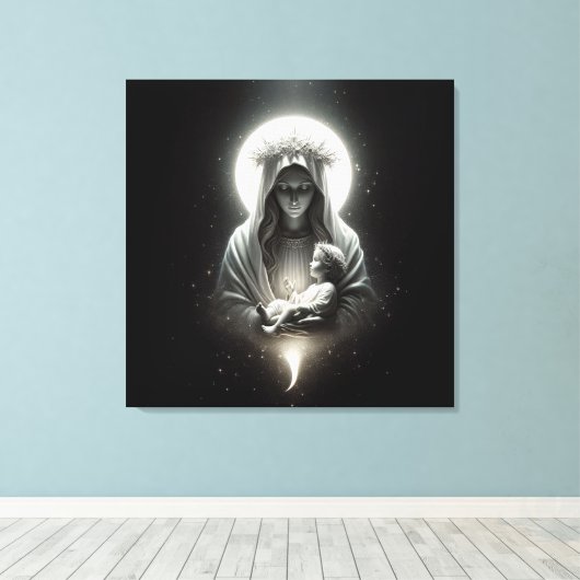 Impression de toile étirée (Insitu (Plancher de Bois))