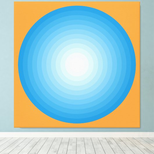 Impression de toile étirée (Insitu (Plancher de Bois))