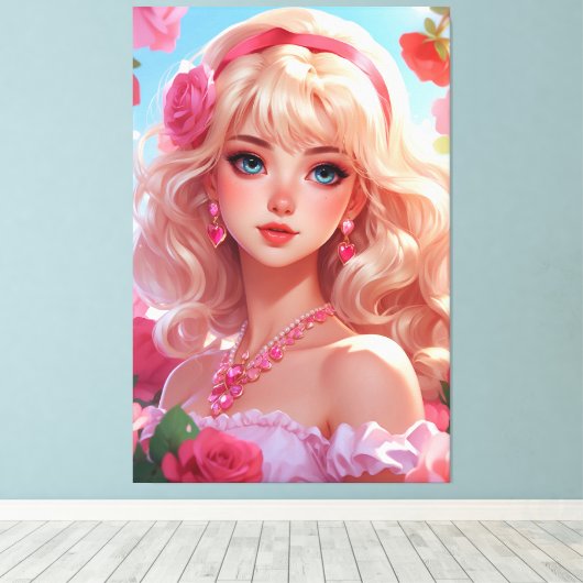 Impression de toile étirée (Insitu (Plancher de Bois))