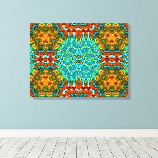 Impression de toile étirée (Insitu (Plancher de Bois))