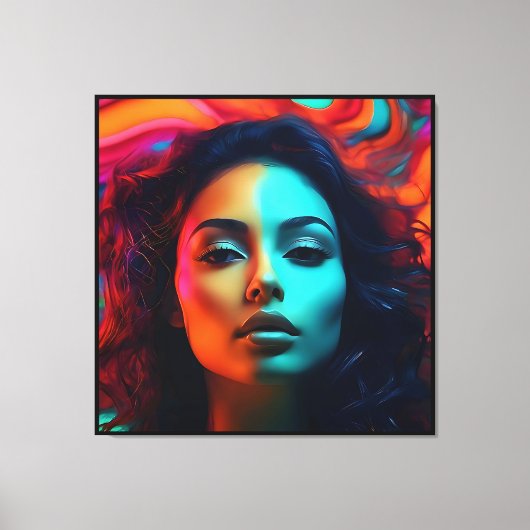 Impression de toile étirée (Recto)