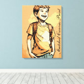 Impression de toile étirée (Insitu (Plancher de Bois))