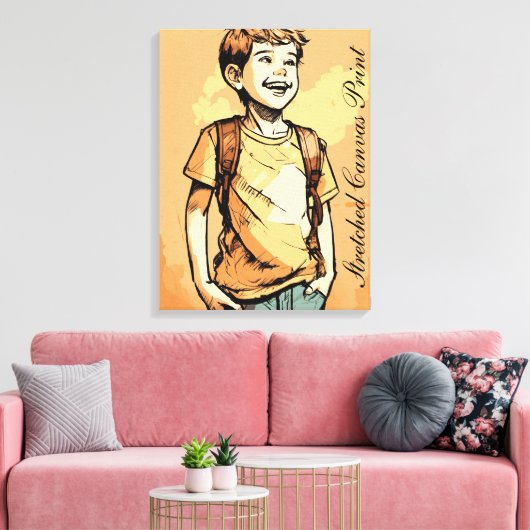 Impression de toile étirée (Insitu(Salon))