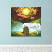 Impression de toile étirée (Insitu (Plancher de Bois))