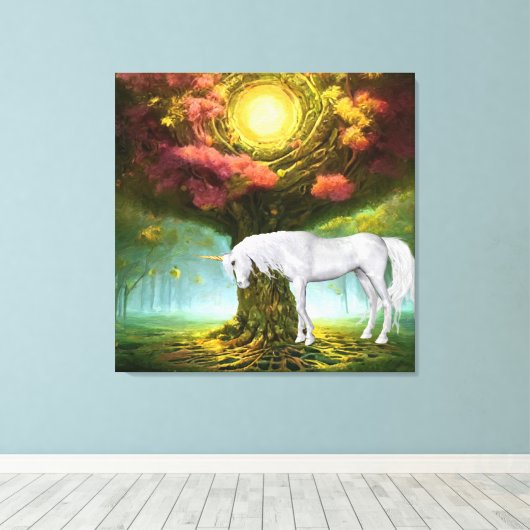 Impression de toile étirée (Insitu (Plancher de Bois))