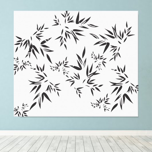 Impression de toile étirée (Insitu (Plancher de Bois))