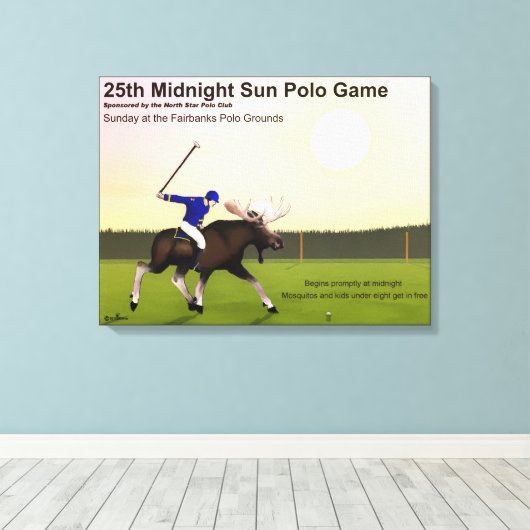 Impression de toile étirée (Insitu (Plancher de Bois))