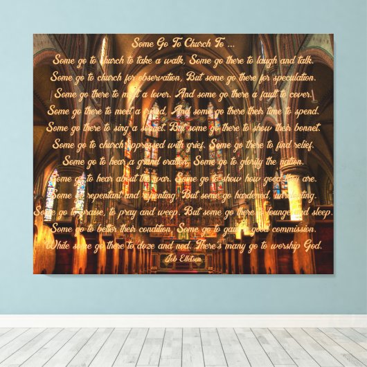 Impression de toile étirée (Insitu (Plancher de Bois))