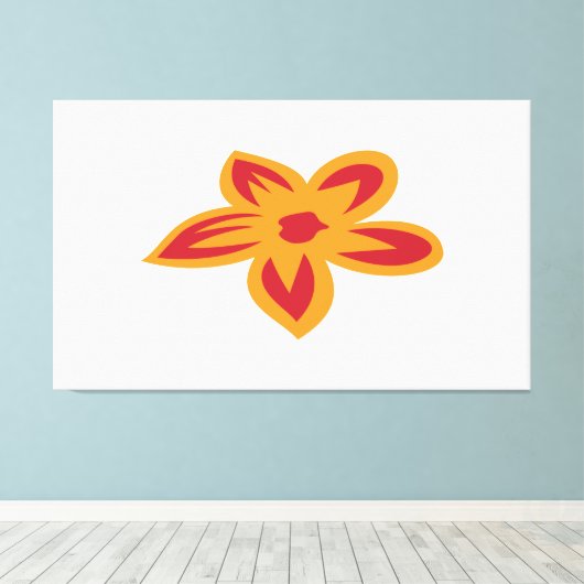 Impression de toile étirée (Insitu (Plancher de Bois))