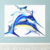 Impression de toile étirée (Insitu (Plancher de Bois))