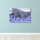 Impression de toile étirée (Insitu (Plancher de Bois))