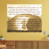 Impression de toile étirée (Insitu(Salon))