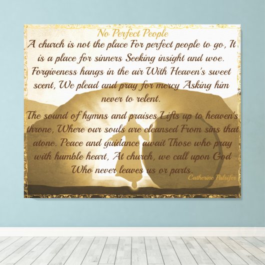 Impression de toile étirée (Insitu (Plancher de Bois))