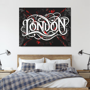 Impression de toile étirée