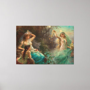 Impression de toile étirée